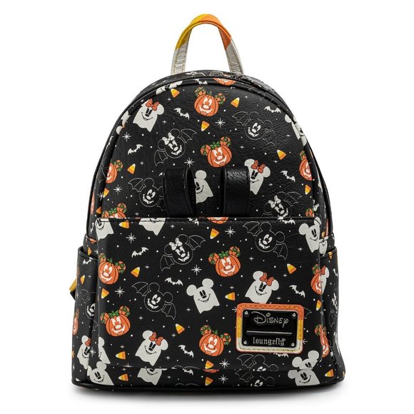 Loungefly Disney Spooky Mice Mini Backpack with Candy Corn Headband! - Picture 11 of 11